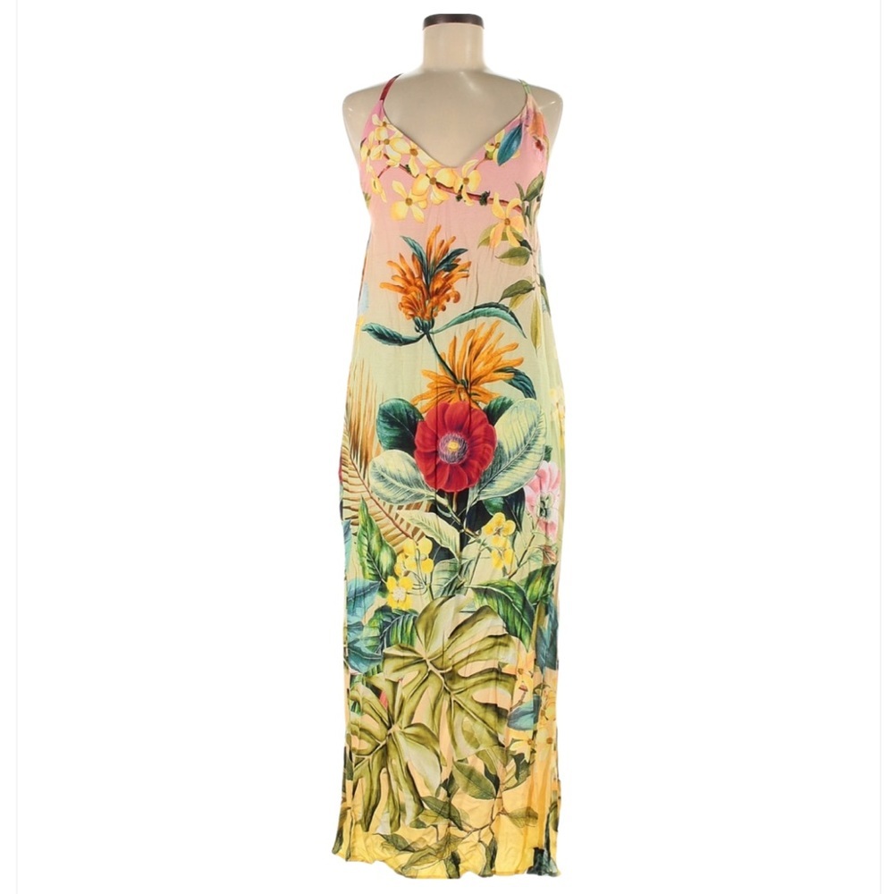 PQ Swim Ella Floral Slip Dress - Picture 3 of 5